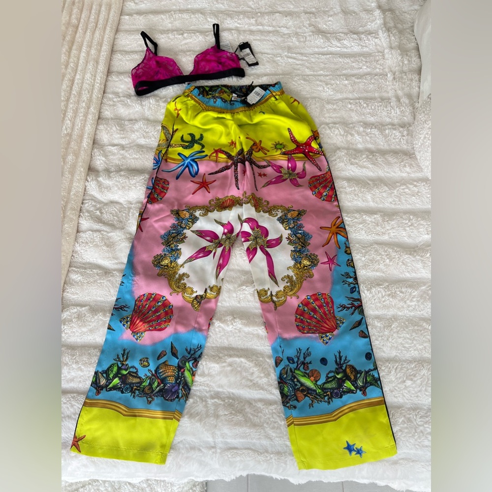 Authentic Woman’s Versace set (Trousers and Bra)